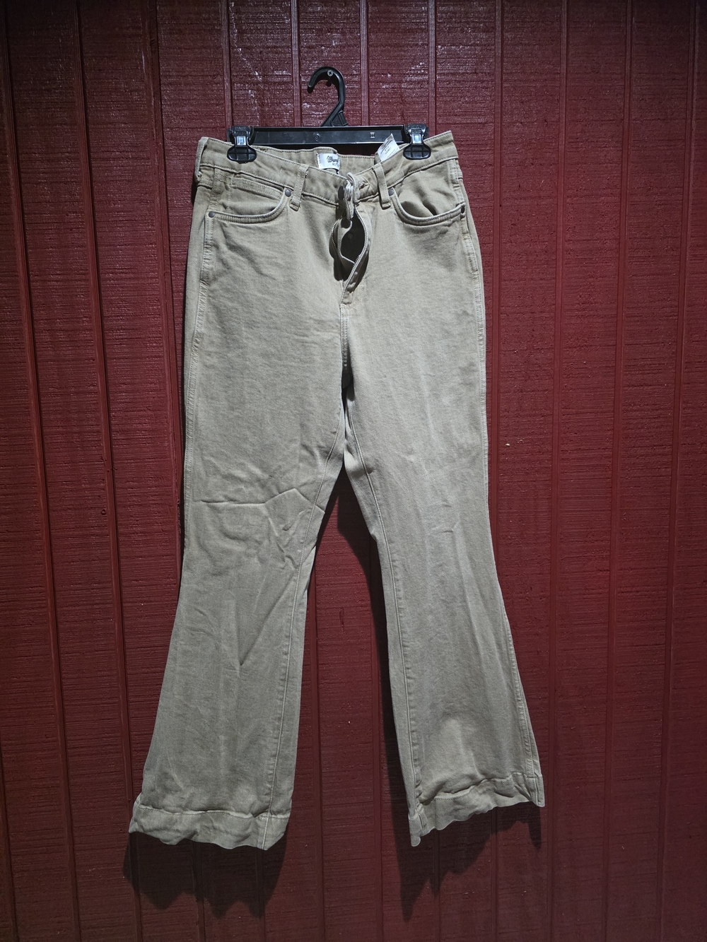 Wrangler Women’s Tan Flared Jeans